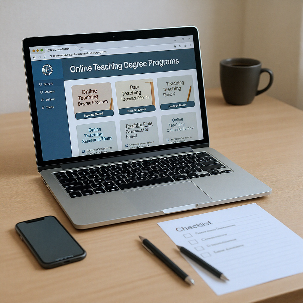 How to Choose the Best Online Teaching Degree Program in 2024 - A Step-by-Step Guide 관련 이미지