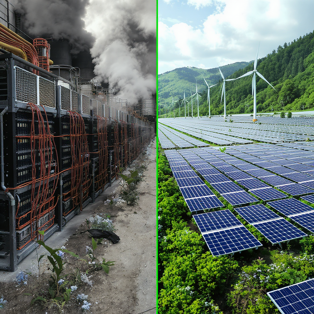 When Crypto Goes Green - Can Digital Gold Mining Save the Planet? 관련 이미지