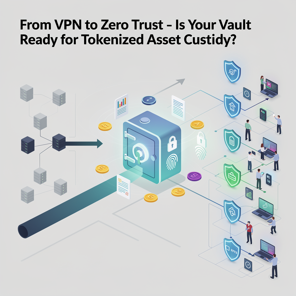 From VPN to Zero Trust - Is Your Vault Ready for Tokenized Asset Custody? 관련 이미지