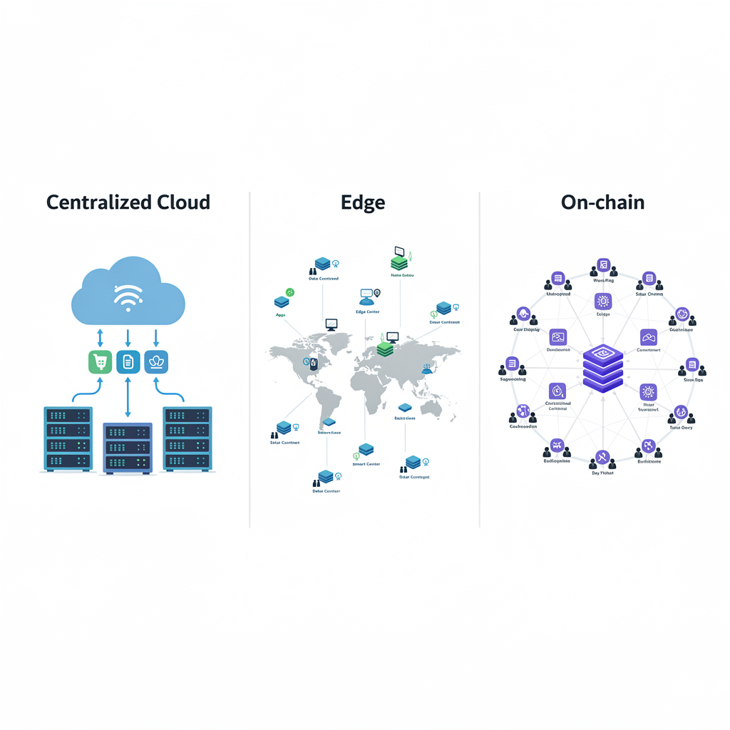 Hosting DApps - Centralized Cloud, Edge, and On-Chain—Where Should Your Code Call Home? 관련 이미지