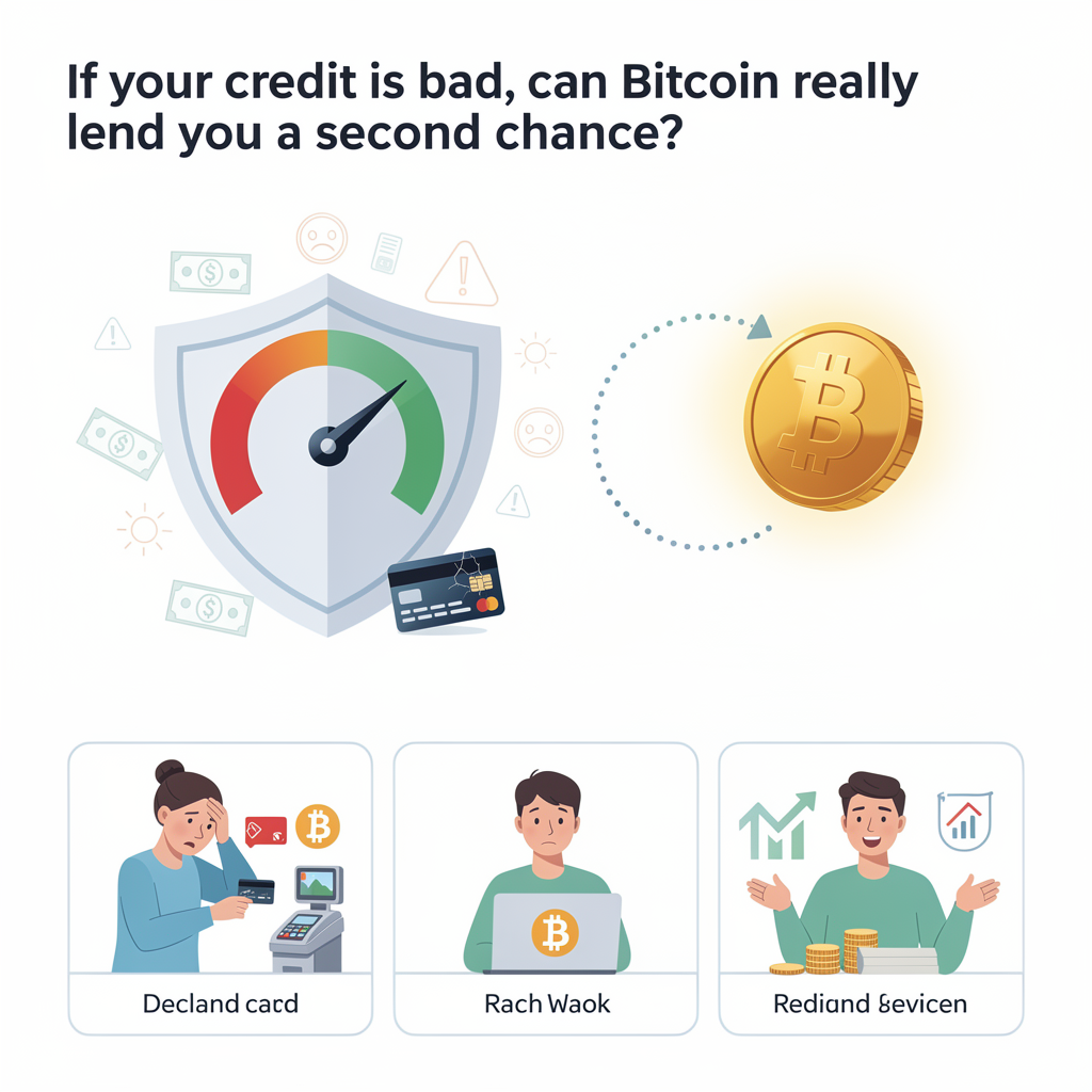 If Your Credit Is Bad, Can Bitcoin Really Lend You a Second Chance? 관련 이미지