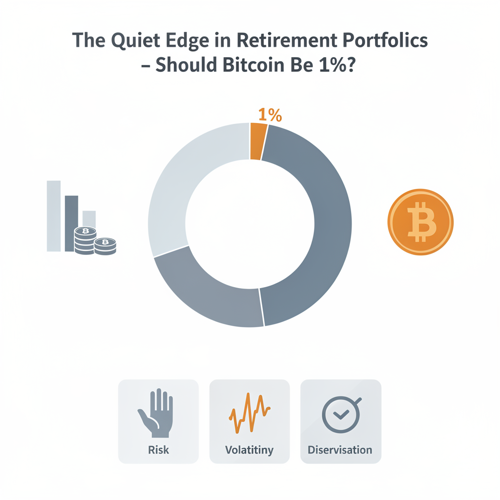 The Quiet Edge in Retirement Portfolios - Should Bitcoin Be 1%? 관련 이미지