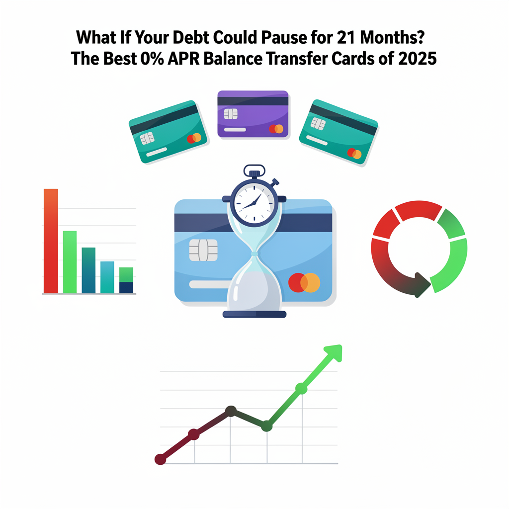 What If Your Debt Could Pause for 21 Months? The Best 0% APR Balance Transfer Cards of 2025 What If Your Debt Could Pause for 21 Months? The Best 0% APR Balance Transfer Cards of 2025 관련 이미지